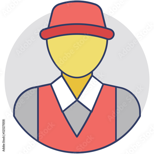 Tradesman Vector Icon