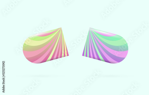 Microdosing LSD, Magic mushrooms, psilocybin psychedelic Powder-in-capsule concept. Recreational PTSD therapy vector illustration. Capsule pils micro dosing hallucinogen psychoactive substance LSD-25
