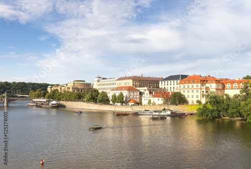 Vltava river. Prague, Czech Republic © Belikart
