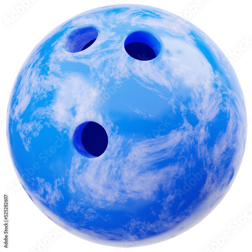 Bowling Ball2 3D Icon photo