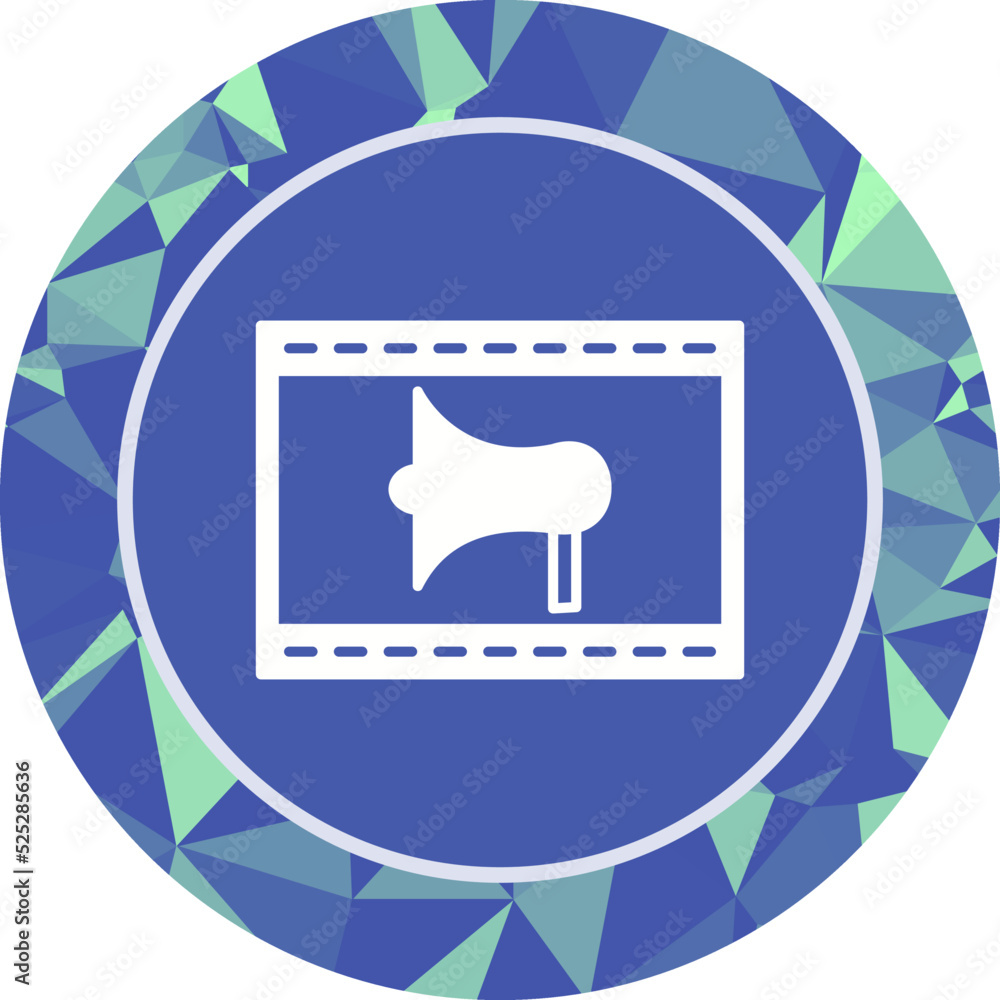 Unique Internet Ads Vector Icon Unique Internet Ads Vector Icon