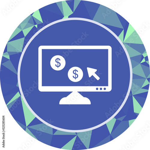 Unique Pay Per Click Vector Icon