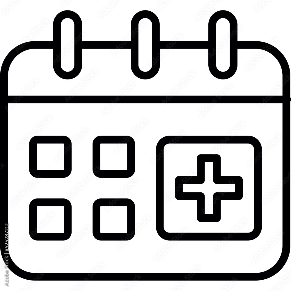 Fototapeta premium Medical Appointment Icon
