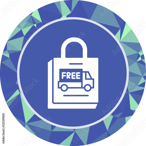 Free Home Delivery Icon