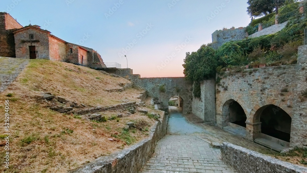 Fototapeta premium VOLTERRA (Toscane - Italie)