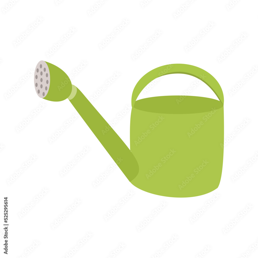 Obraz premium Tools for watering plants. Sprinkler for watering on a white background