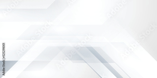 White abstract on gray background