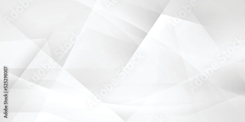 White abstract on gray background