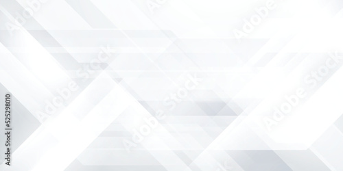 White abstract on gray background