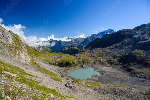 Tällisee in Tälli near Kandersteg in summer 2022 photo