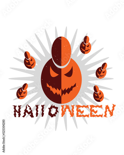 Halloween t-shirt design
