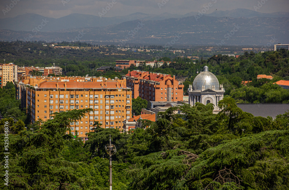 Naklejka premium Madrid
