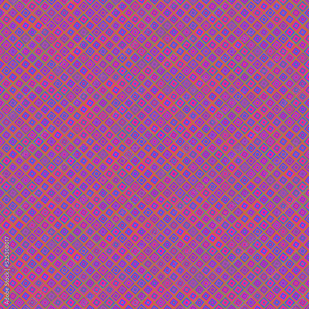 Color Rhombus tile tessellation pattern illustration Color Rhombus tile tessellation pattern illustration