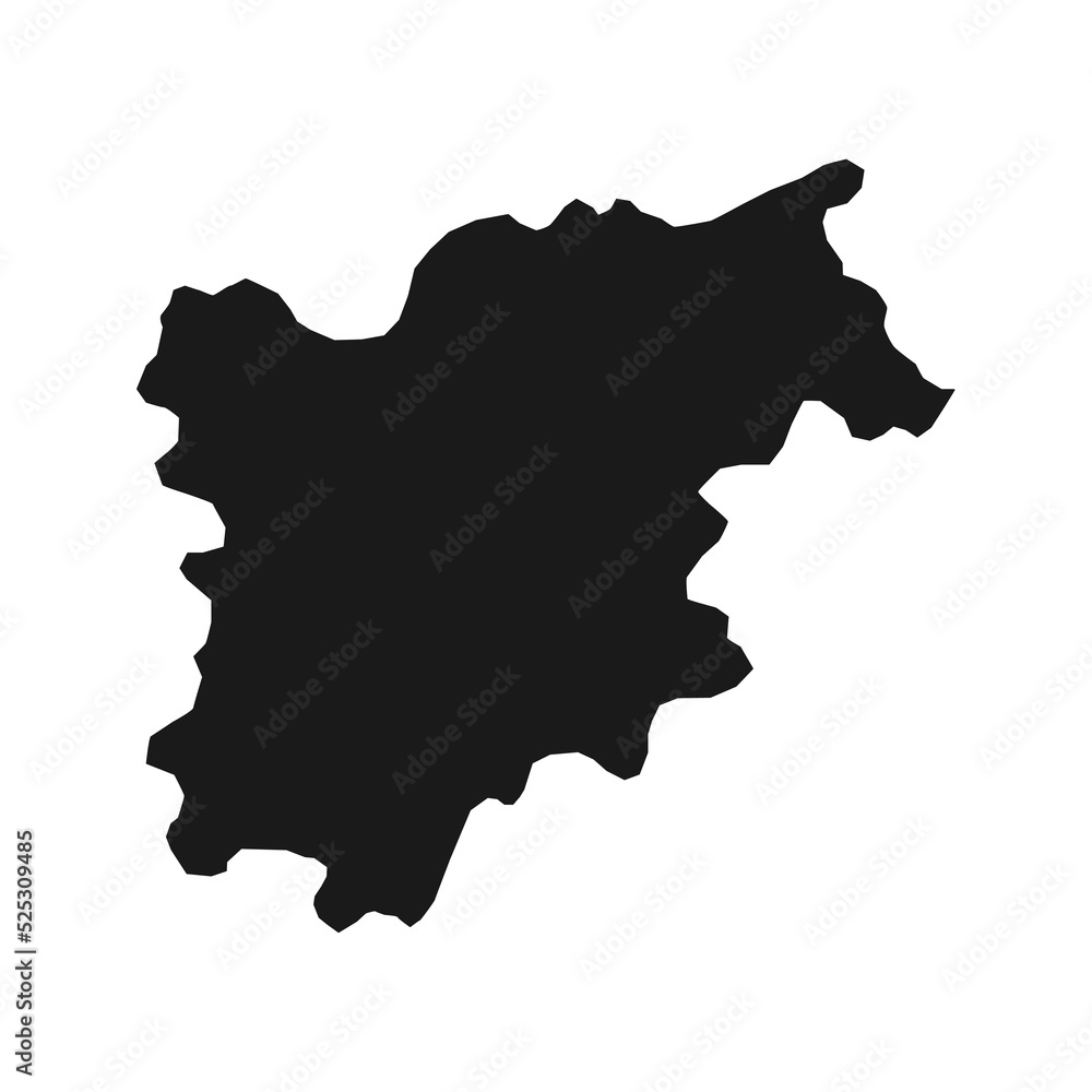 Trentino Alto Adige Map. Region of Italy. Vector illustration. Trentino Alto Adige Map. Region of Italy. Vector illustration.