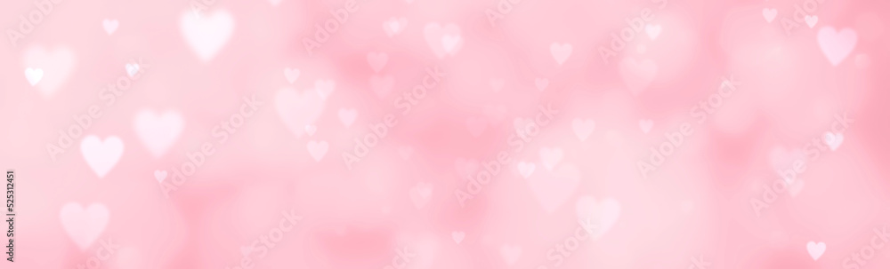 Abstract pastel background with hearts - concept Mother's Day, Valentine's Day, Birthday - spring colors	