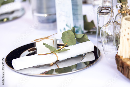 Hochzeitstisch Hochzeit Vermählung Dinner Lunch Tischdekoration Deko Hochzeitsgeschenk Besteck Hochzeitsgesteck 