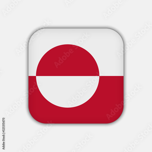 Free Download Greenland flag, official colors. Vector illustration. - GFXLoad