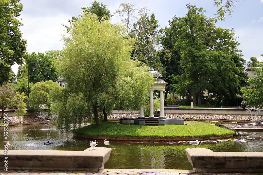 Fototapeta premium fountain in the park