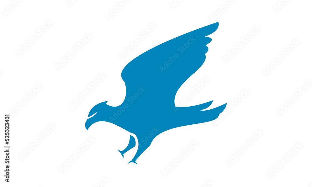 Fototapeta premium eagle bird wild logo