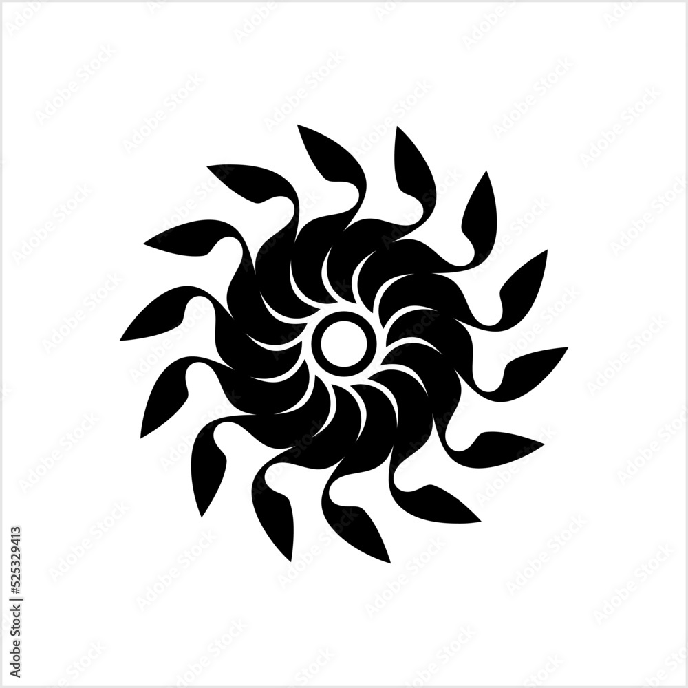 Tribal Tattoo Sun M_2208010