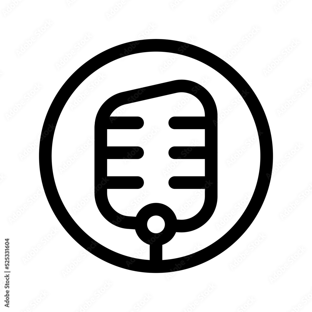 Mic icon. voice sign. microphone symbol. vector illustration Mic icon. voice sign. microphone symbol. vector illustration