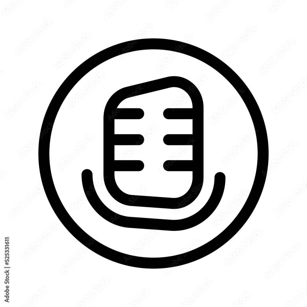 Mic icon. voice sign. microphone symbol. vector illustration Mic icon. voice sign. microphone symbol. vector illustration