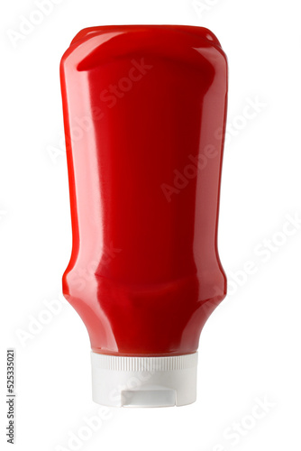Tableau sur toile Bottle of Ketchup isolated