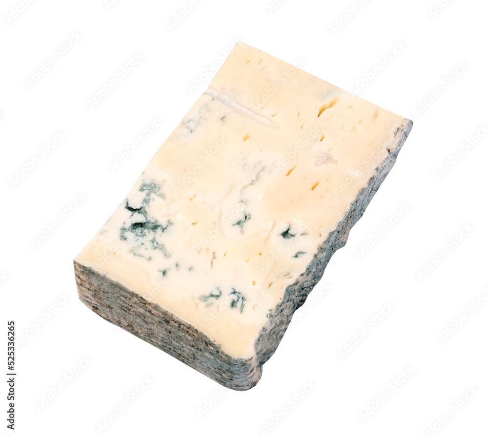 blue cheese isolated on white. blue cheese isolated on white.