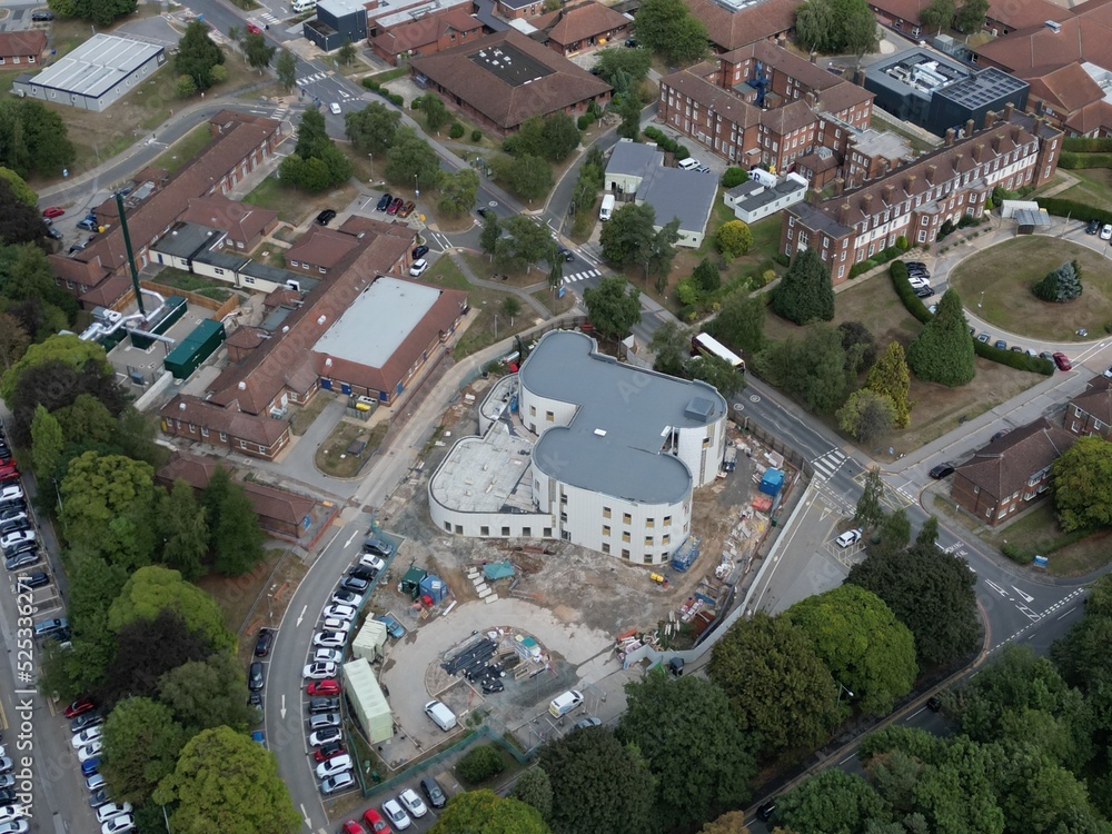 aerial view of Castle Hill Hospital is an NHS hospital to the west of Cottingham, East Riding of Yorkshire, England, and is run by Hull University Teaching Hospitals NHS Trust aerial view of Castle Hill Hospital is an NHS hospital to the west of Cottingham, East Riding of Yorkshire, England, and is run by Hull University Teaching Hospitals NHS Trust