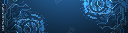 Abstract background on technological and scientific topics. CPU concept. Vector format.