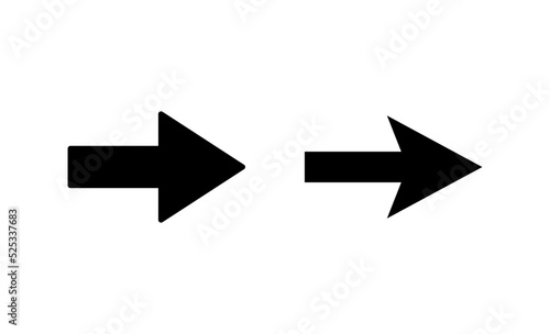 Arrow icon vector. Arrow sign and symbol for web design. Free Download Arrow icon vector. Arrow sign and symbol for web design. - GFXLoad