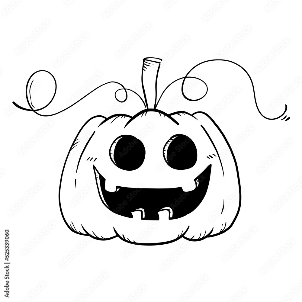 Halloween Pumpkin (line art) Halloween Pumpkin (line art)