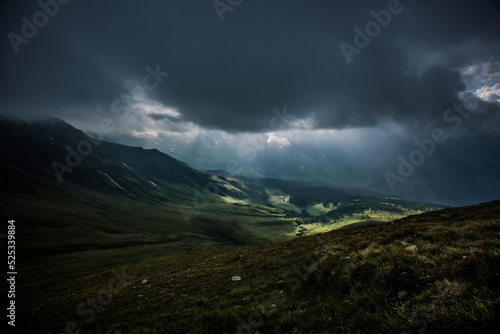 A stormy and very photogenic walk through the alpine mountains near Bad Gastein.