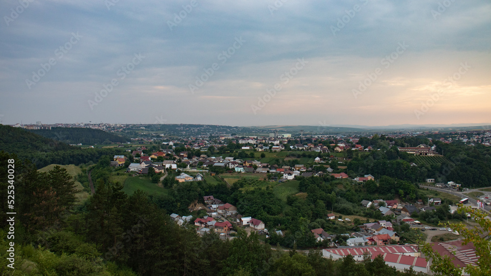 Suceava city, urban scenes and architecture