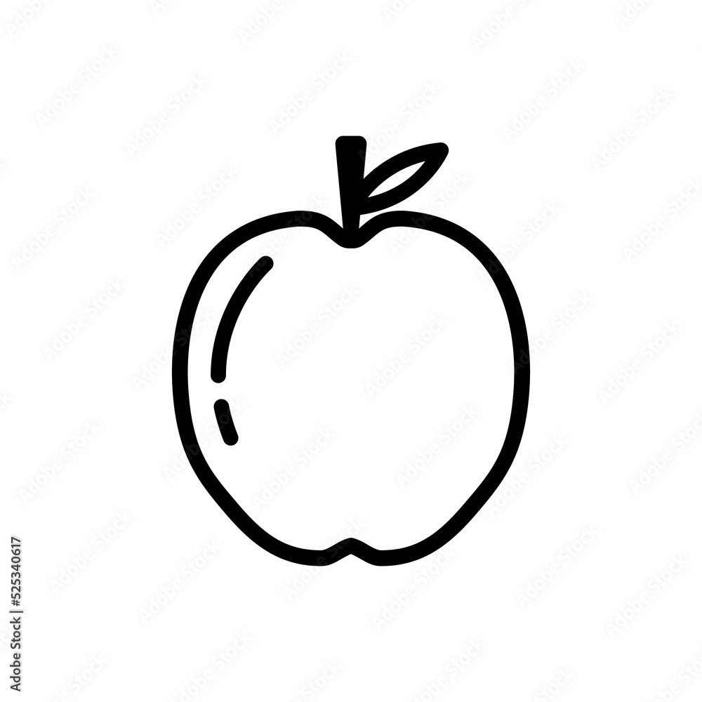 apple icon vector illustration logo template for many purpose. Isolated on white background. apple icon vector illustration logo template for many purpose. Isolated on white background.