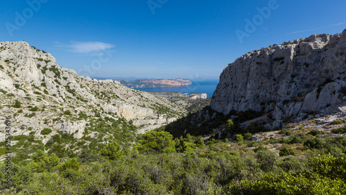 Marseille , France - Panorama Marseille - Cassis