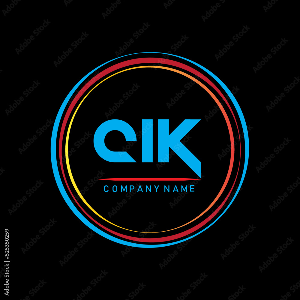 CIK letter logo,CIK letter design,letter CIK logo design,letter CIK ...
