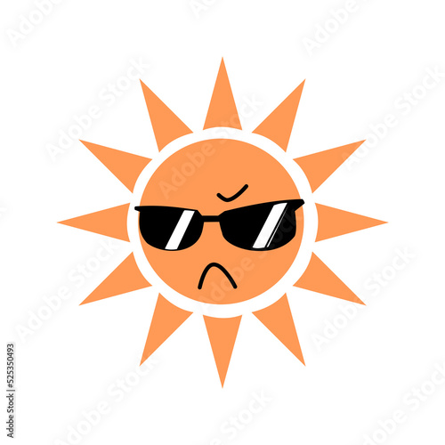太陽のイラスト素材