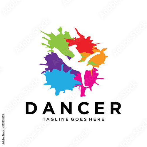 Rainbow Dancer Logo Design