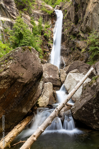 Kalmtaler oder Passeirer Wasserfall bei Sankt Martin  Passeiertal  S  dtirol