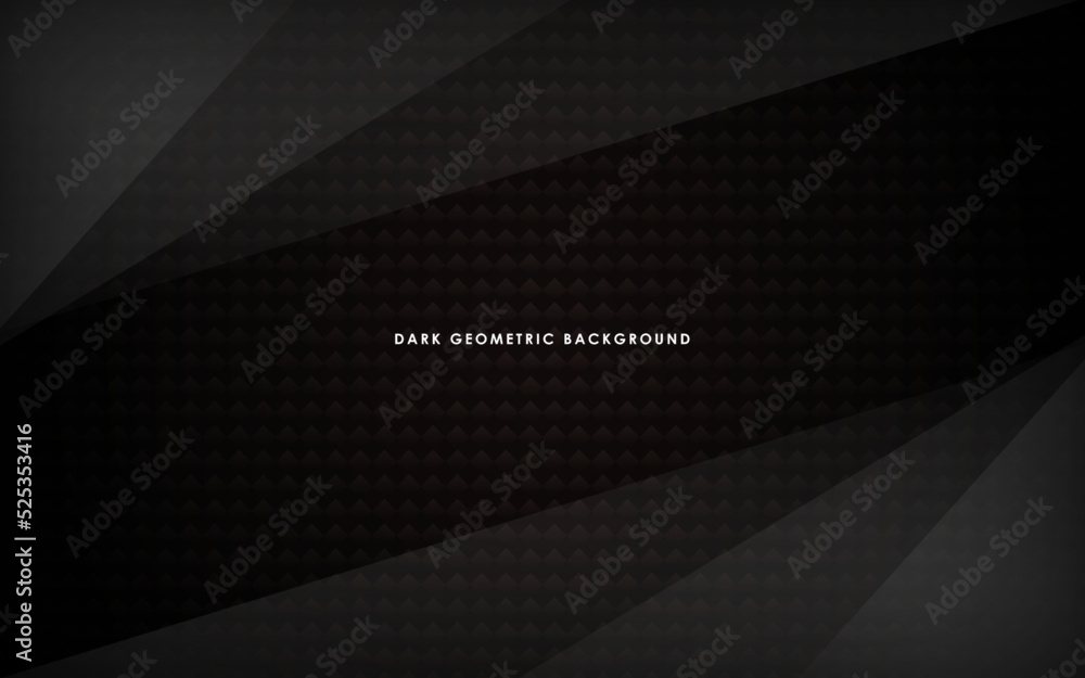 Black abstract geometric background. Modern shape concept. Eps10 vector Black abstract geometric background. Modern shape concept. Eps10 vector