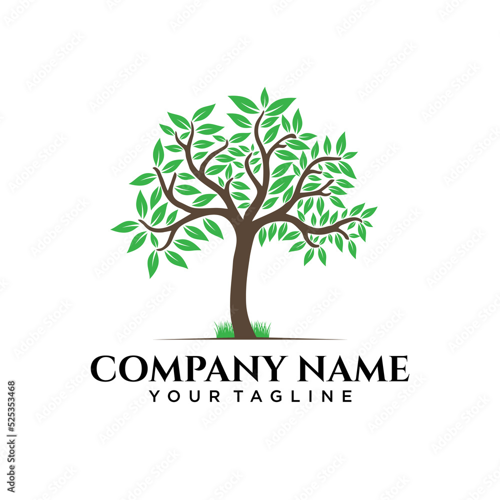 Obraz premium Tree Logo Design