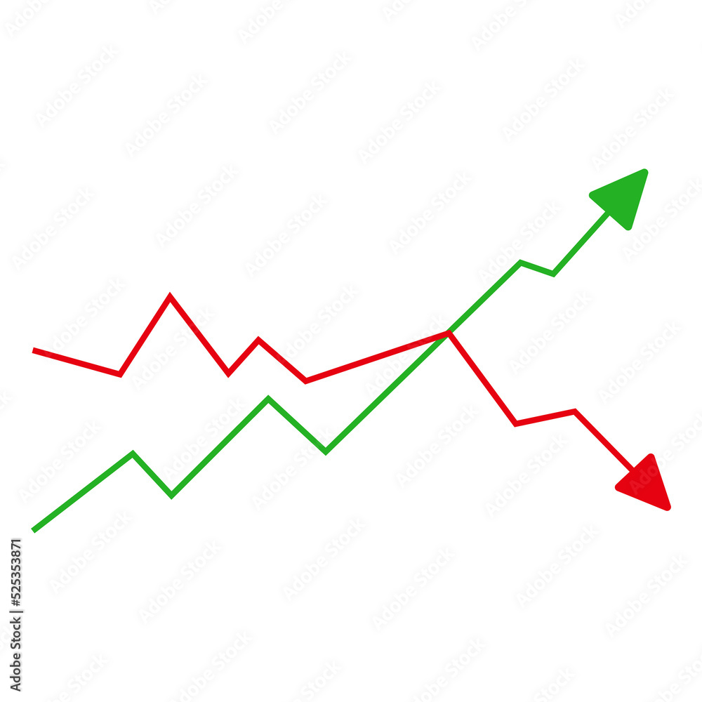 stock exchange and trading icon design element stock exchange and trading icon design element