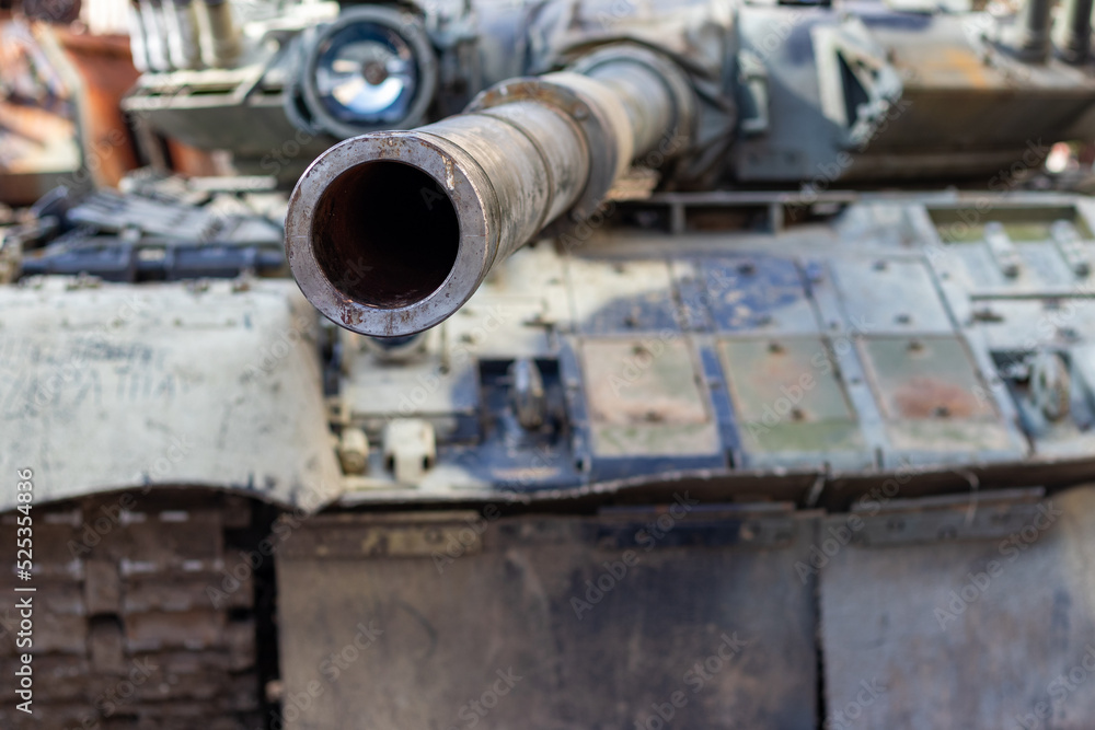 Destroyed russian equipment is now scrap metal. During the battle, russian military equipment was destroyed by the Ukrainian army.