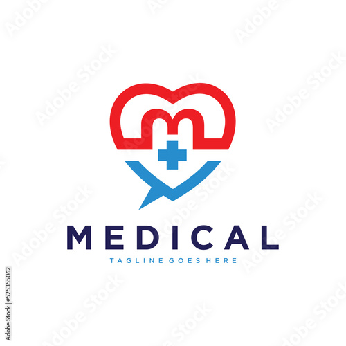 M Letter Medical Logo