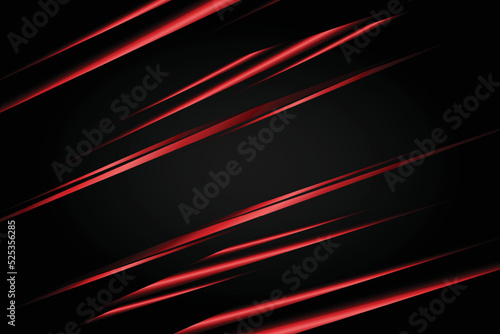 Red Modern Abstract Background. Technology Wallpaper. Vector Illustration 