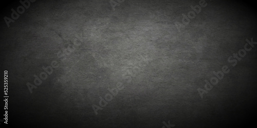 Black stone concrete texture background anthracite panorama. Panorama dark grey black slate background or texture.