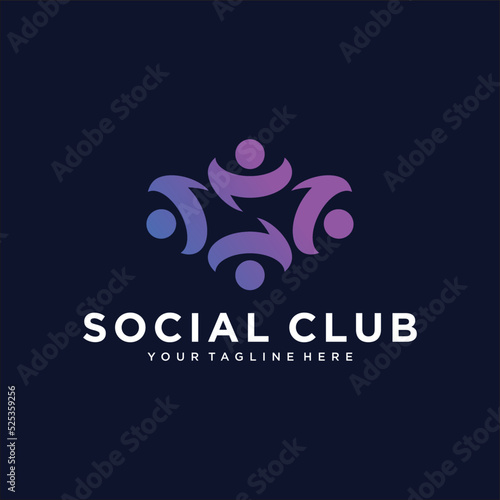 Social Club Logo Design