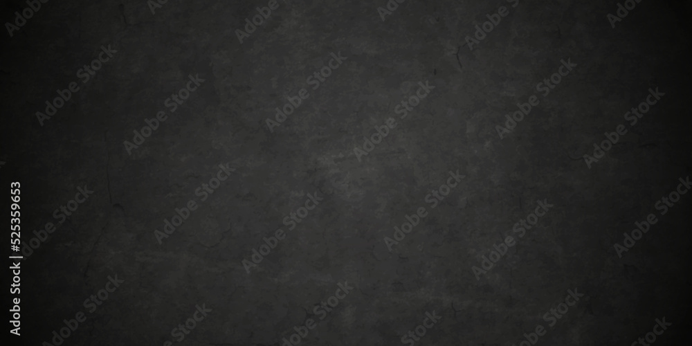 Black stone concrete texture background anthracite panorama. Panorama dark grey black slate background or texture.