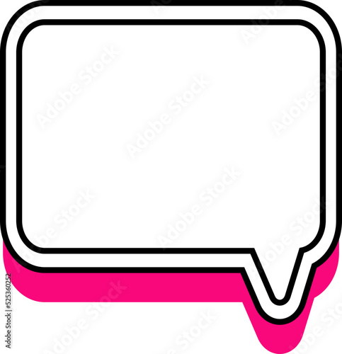colorful speech bubbles, text box, conversation box, chat box, frame talk, speak balloon decoration